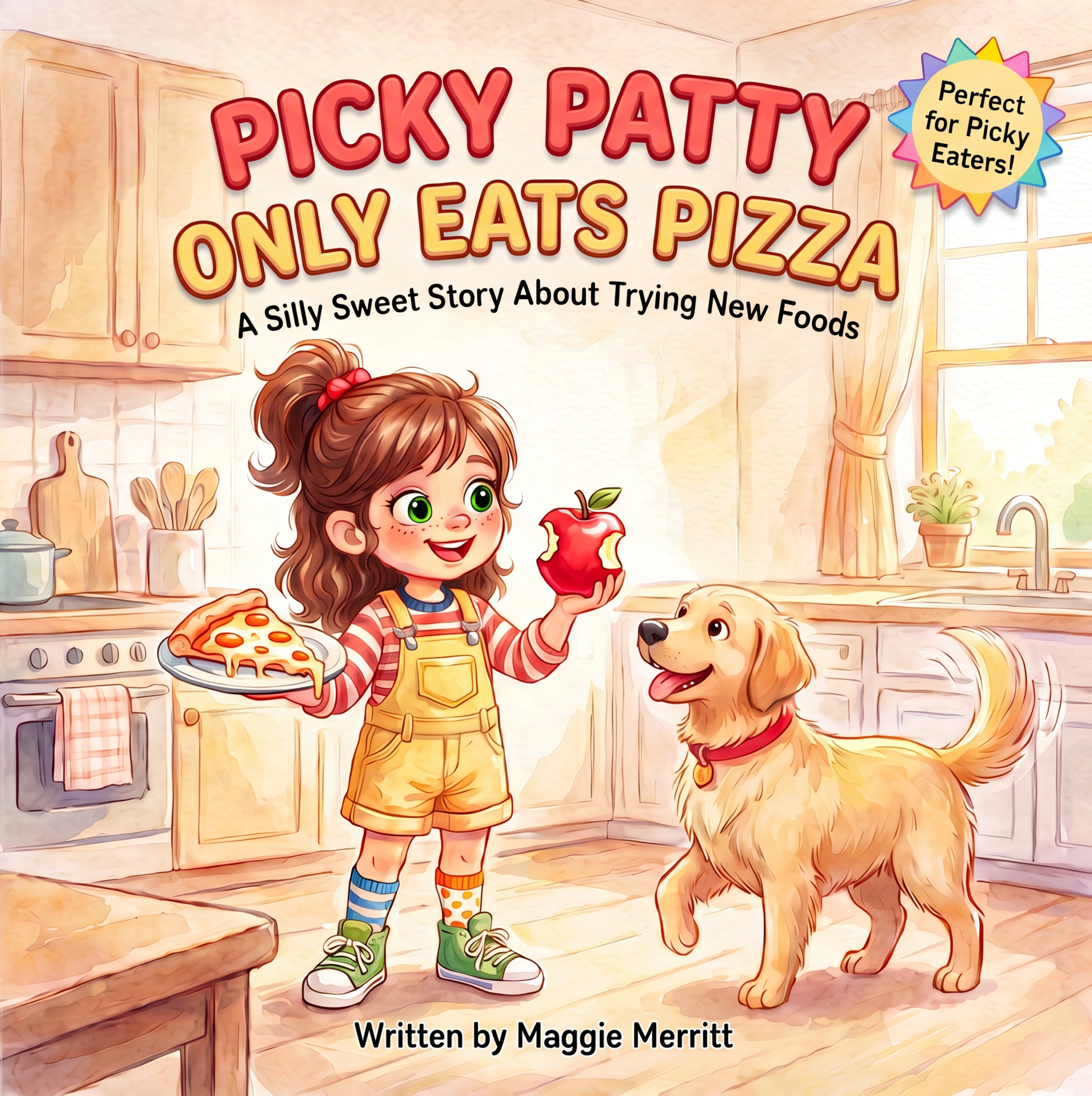 Picky Patty Only Eats Pizza Book Cover