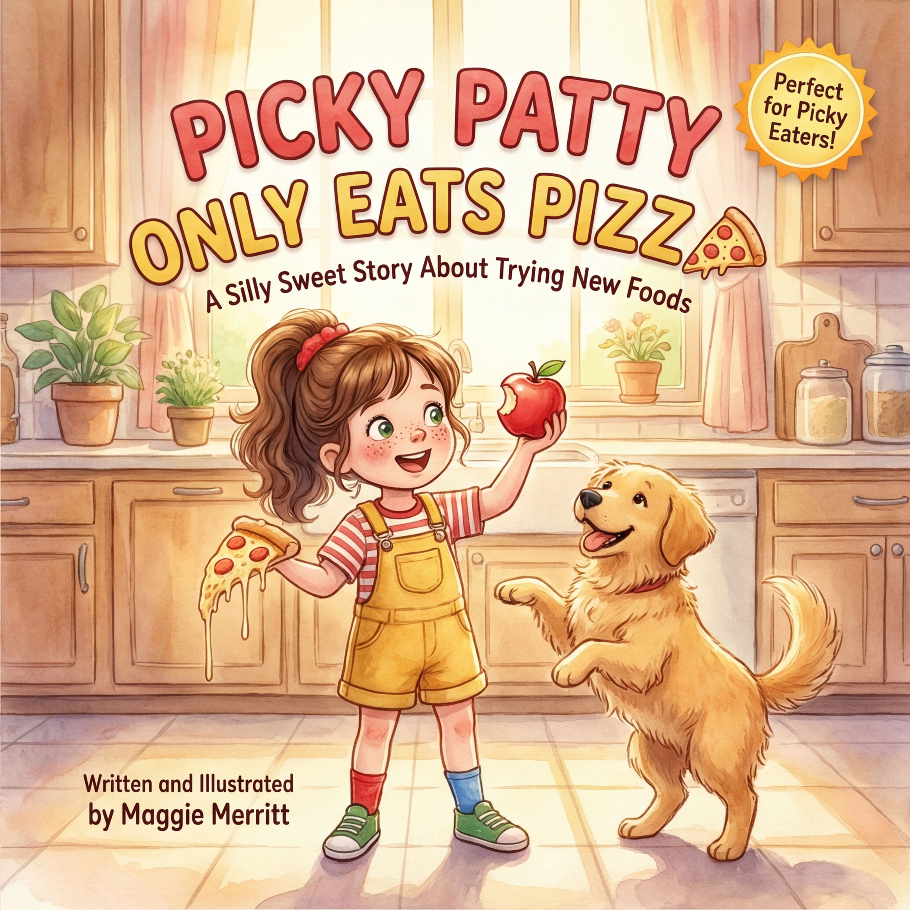 Picky Patty Only Eats Pizza Book Cover
